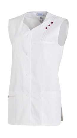 LE-SOPO 04-472 Kasack ohne Arm weiss Gr. 38