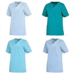 LE-SOPO-08-2732-05 Damen Schlupfkasack hellblau, ozeanblau, aqua, petrol Gr. XL