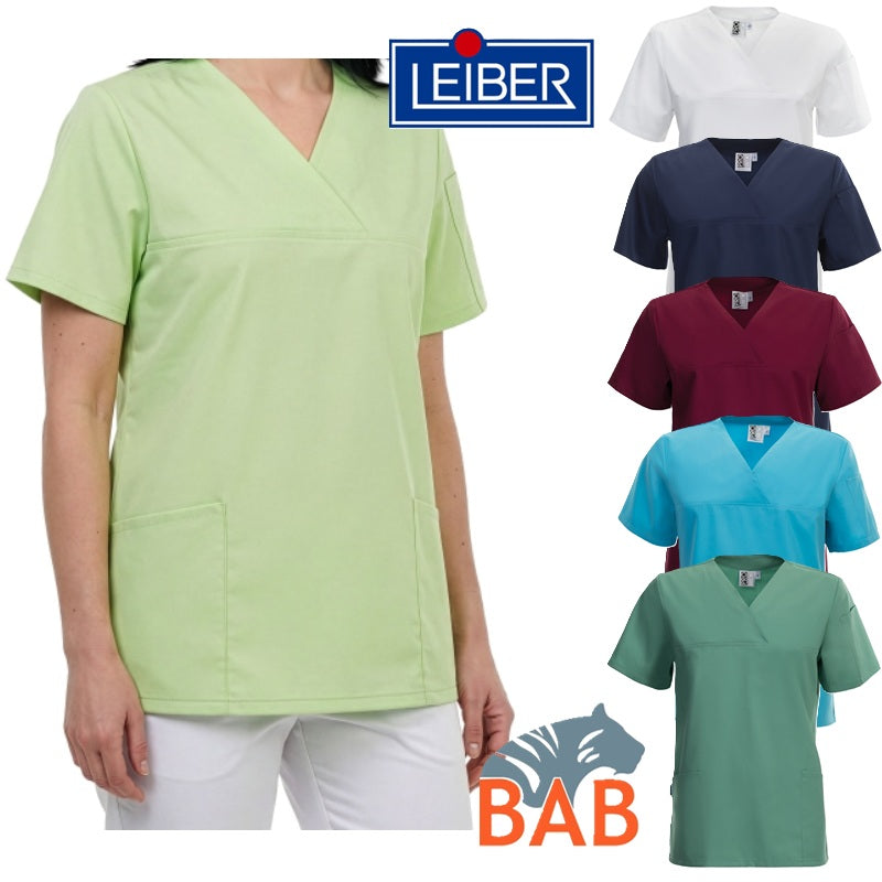 LE-08-2251 Damen Schlupfkasack Industriewäsche geeignet TENCEL™