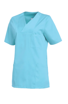LE-SOPO-08-2732-05 Damen Schlupfkasack hellblau, ozeanblau, aqua, petrol Gr. XL