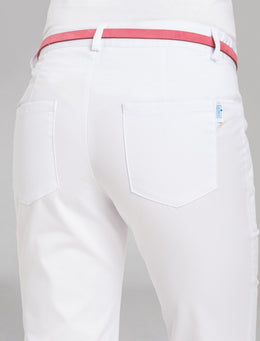 LE-08-6971 Damenhose mit Dehnbund /Classic Style in Langgrößen