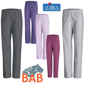 LE-08-780 Leiber OP-Hose in brombeer, lila, flieder, anthrazit, hellgrau