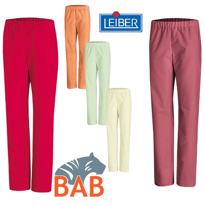 LE-08-780 Leiber OP-Hose in rot, orange, mint, gelb, bordeaux- autoklavierbar
