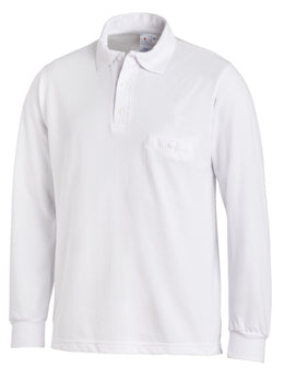LE-08-841 Poloshirt Leiber langarm Polo-Pique-Shirt