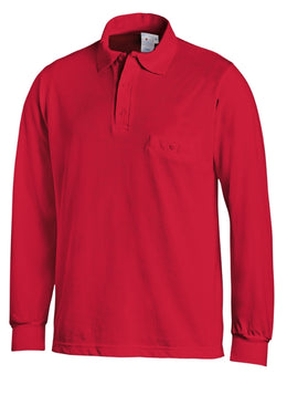 LE-08-841 Poloshirt Leiber langarm Polo-Pique-Shirt