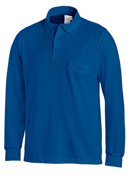 LE-08-841 Poloshirt Leiber langarm Polo-Pique-Shirt