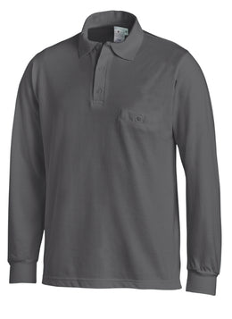 LE-08-841 Poloshirt Leiber langarm Polo-Pique-Shirt