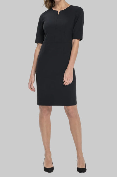 Greiff Premium 1071 Damen Etuikleid Regular Fit  schwarz, anthrazit, marine