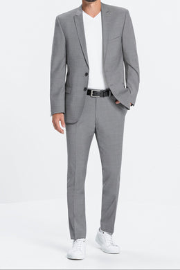 Greiff MODERN 1127 Herren Sakko, Slim Fit, schwarz, hellgrau, dunkelblau