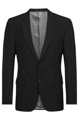 Greiff Premium 1141 Herren-Sakko, Slim Fit, schwarz, anthrazit, marine