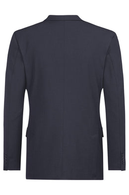 Greiff Premium 1141 Herren-Sakko, Slim Fit, schwarz, anthrazit, marine