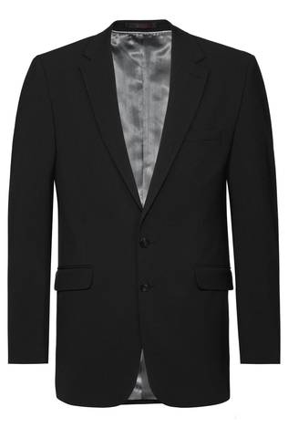 Greiff Premium 1142 Herren Sakko, Regular Fit, schwarz, anthrazit, marine