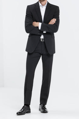 Greiff Premium 1142 Herren Sakko, Regular Fit, schwarz, anthrazit, marine