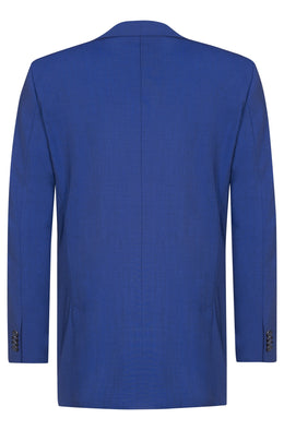 Greiff Premium 1142 Herren Sakko, Regular Fit, italian blue