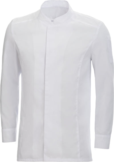 LE-12-1372-01  Kochjacke Herren weiß
