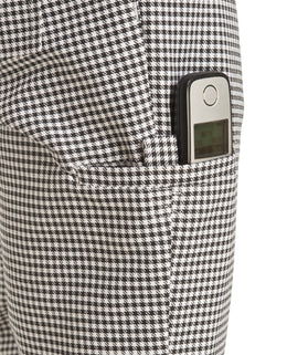 LE-12-7460-25 Kochhose mit eingelassenen Schenkeltaschen pepita