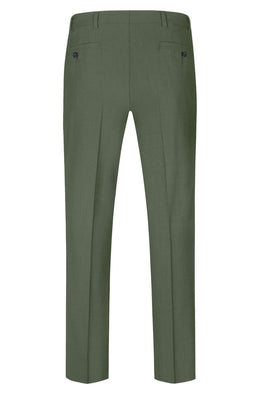 Greiff Premium 1325 Herrenhose Bi-Stretch Regular Fit oliv, italian blue