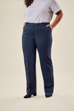 Greiff Premium 1341 Damen-Hose, Regular Fit, schwarz, anthrazit, marine