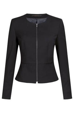 Greiff Modern 1427 Damen-Kurzblazer  Slim Fit, schwarz, hellgrau, dunkelblau