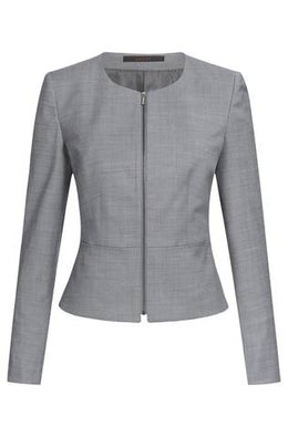 Greiff Modern 1427 Damen-Kurzblazer  Slim Fit, schwarz, hellgrau, dunkelblau