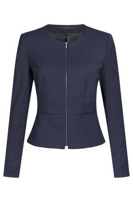 Greiff Modern 1427 Damen-Kurzblazer  Slim Fit, schwarz, hellgrau, dunkelblau