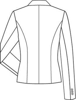 Greiff Basic 1434 Damen-Blazer, Slim Fit