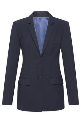Greiff Premium 1453 Damen-Blazer, Regular Fit, schwarz, anthrazit, marine
