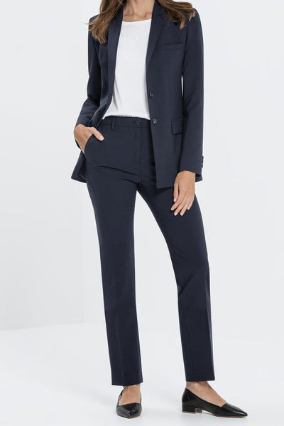 Greiff Premium 1453 Damen-Blazer, Regular Fit, schwarz, anthrazit, marine