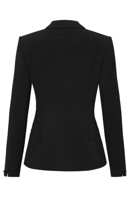 Greiff Premium 1454 Damen-Blazer, Regular Fit, schwarz, anthrazit, marine