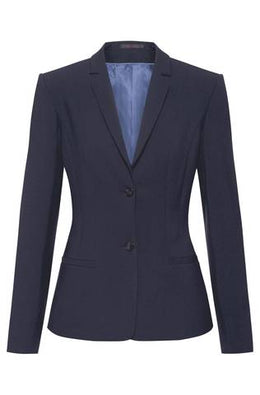 Greiff Premium 1454 Damen-Blazer, Regular Fit, schwarz, anthrazit, marine