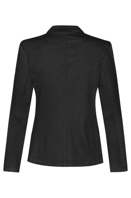 Greiff Casual 1460 Jersey-Damen Kurzblazer, Regular Fit, meliert