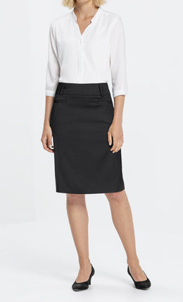 Greiff Modern 1516 Damen-Rock , Regular Fit, schwarz, hellgrau, dunkelblau