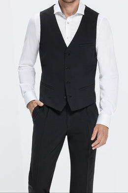 Greiff Premium 1634 Herren Weste Regular Fit, schwarz, marine, anthrazit