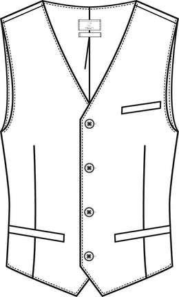 Greiff Premium 1634 Herren Weste Regular Fit, oliv