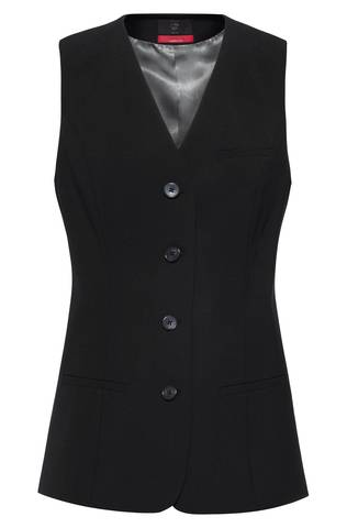 Greiff Premium 1719 Damenweste, Comfort Fit, schwarz, anthrazit, marine