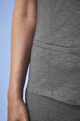 Greiff Casual 1722 Damen-Jerseyweste meliert Regular Fit