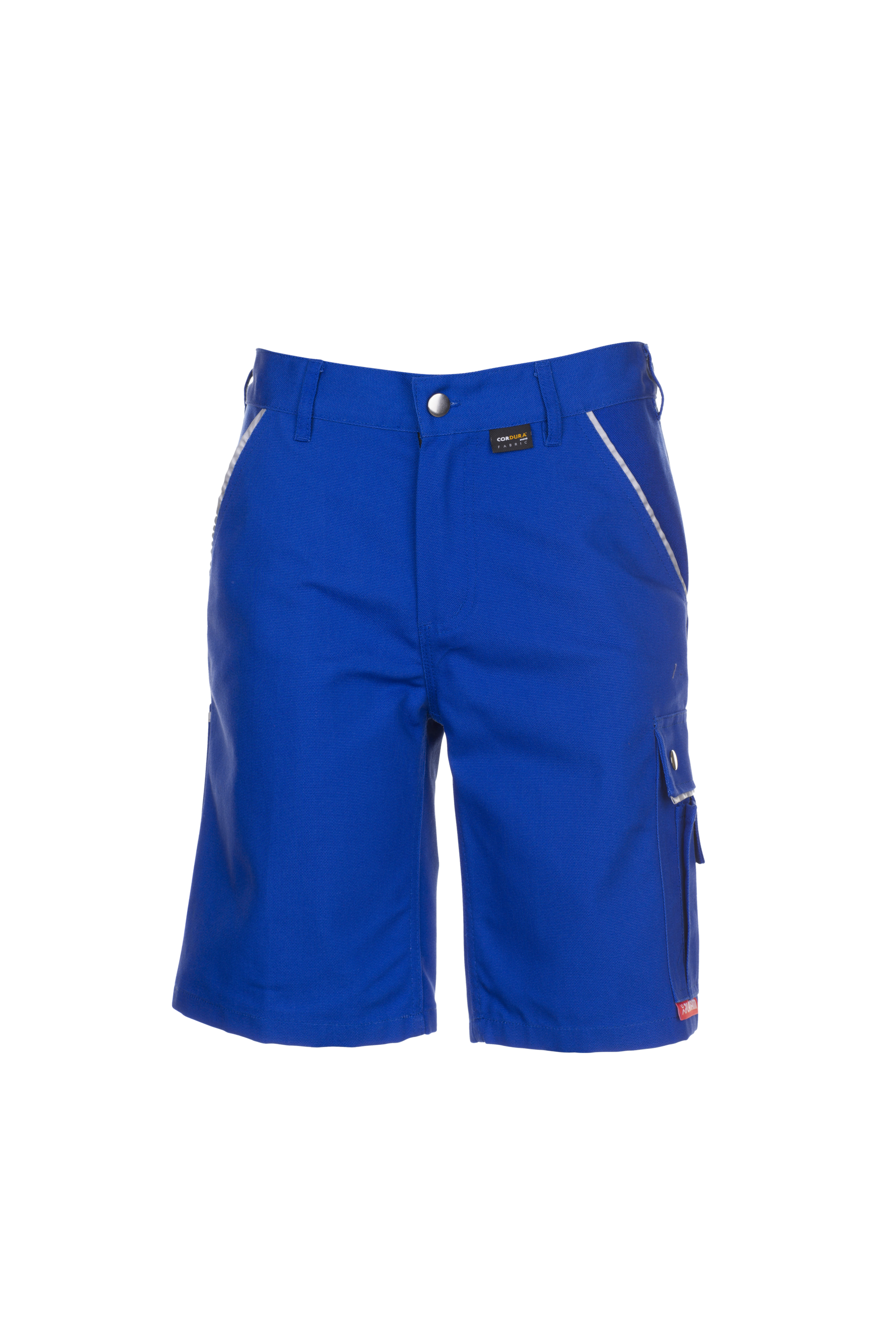 Planam Canvas Arbeitsshorts weiss schwarz kornblau