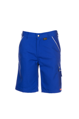 Planam Canvas Arbeitsshorts weiss schwarz kornblau