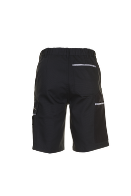 Planam Canvas Arbeitsshorts weiss schwarz kornblau