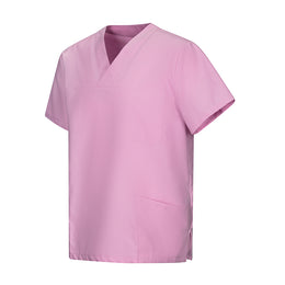 E-273-75 Schlupfkasack rosa, flieder, electric pink, coral bis  Gr.8XL mit V-Ausschnitt
