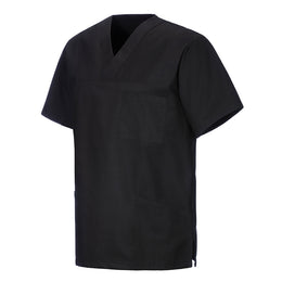 E-273-75 Schlupfkasack silber, graphit, schwarz Gr.8XL mit V-Ausschnitt