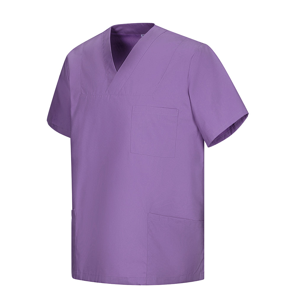 E-273-75 Schlupfkasack purple, violett bis Gr.8XL mit V-Ausschnitt