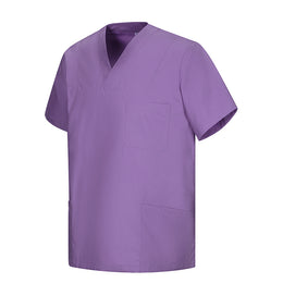 E-273-75 Schlupfkasack purple, violett bis Gr.8XL mit V-Ausschnitt