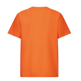 E-273-75 Schlupfkasack zitrone, orange, rot, weinrot bis  Gr.8XL mit V-Ausschnitt