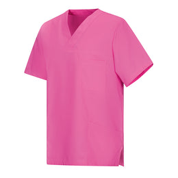 E-273-75 Schlupfkasack pink, berry, bordeaux bis Gr.8XL mit V-Ausschnitt