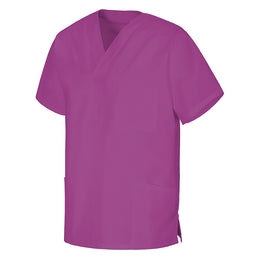 E-273-75 Schlupfkasack purple, violett bis Gr.8XL mit V-Ausschnitt