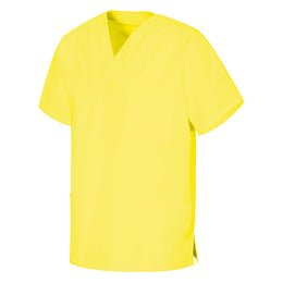 E-273-75 Schlupfkasack zitrone, orange, rot, weinrot bis  Gr.8XL mit V-Ausschnitt