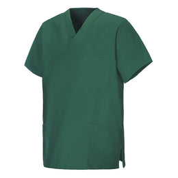 E-273-75 Schlupfkasack sage, olive, flaschengrün bis Gr.8XL mit V-Ausschnitt