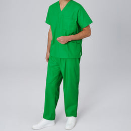 E-273-75 Schlupfkasack kelly green bis Gr.8XL mit V-Ausschnitt