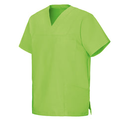 E-273-75 Schlupfkasack mint, lemon, light green bis Gr.8XL mit V-Ausschnitt